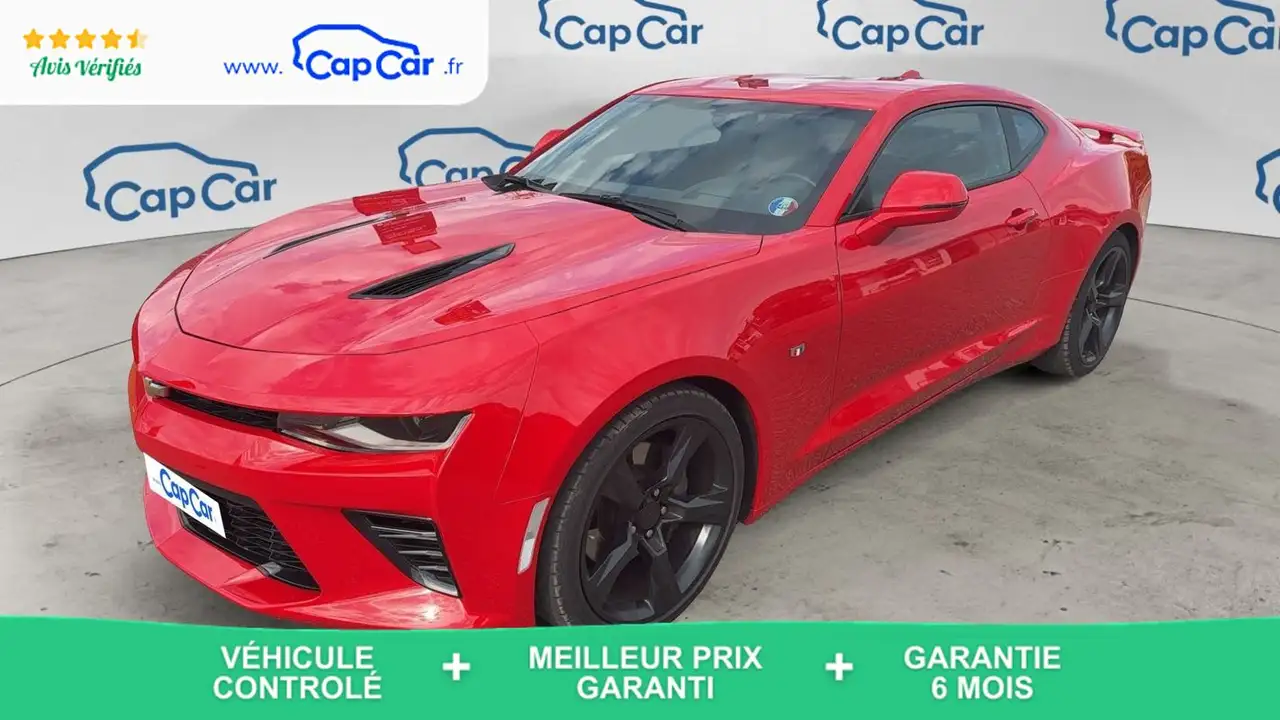 Chevrolet Camaro VI 6.2 V8 453 BVA8 Edition 50 Ème Anniversaire - Automatique Entretien constructeur — photo 1 of 29