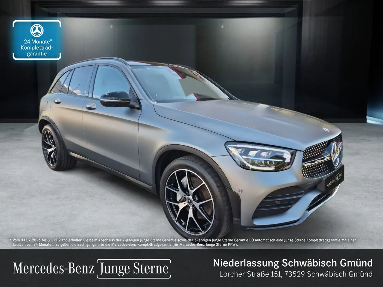 Mercedes-Benz GLC 400 d 4M AMG+NIGHT+PANO+360+AHK+LED+HUD+SPUR — photo 1 of 20