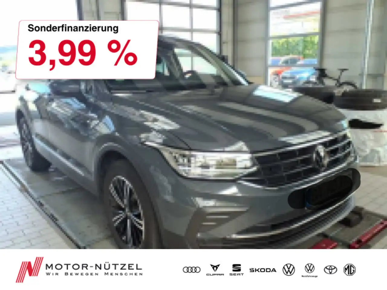 Volkswagen Tiguan 2.0 TDI DSG LIFE LED+NAVI+RFK+ACC+AHK+18" — photo 1 of 7