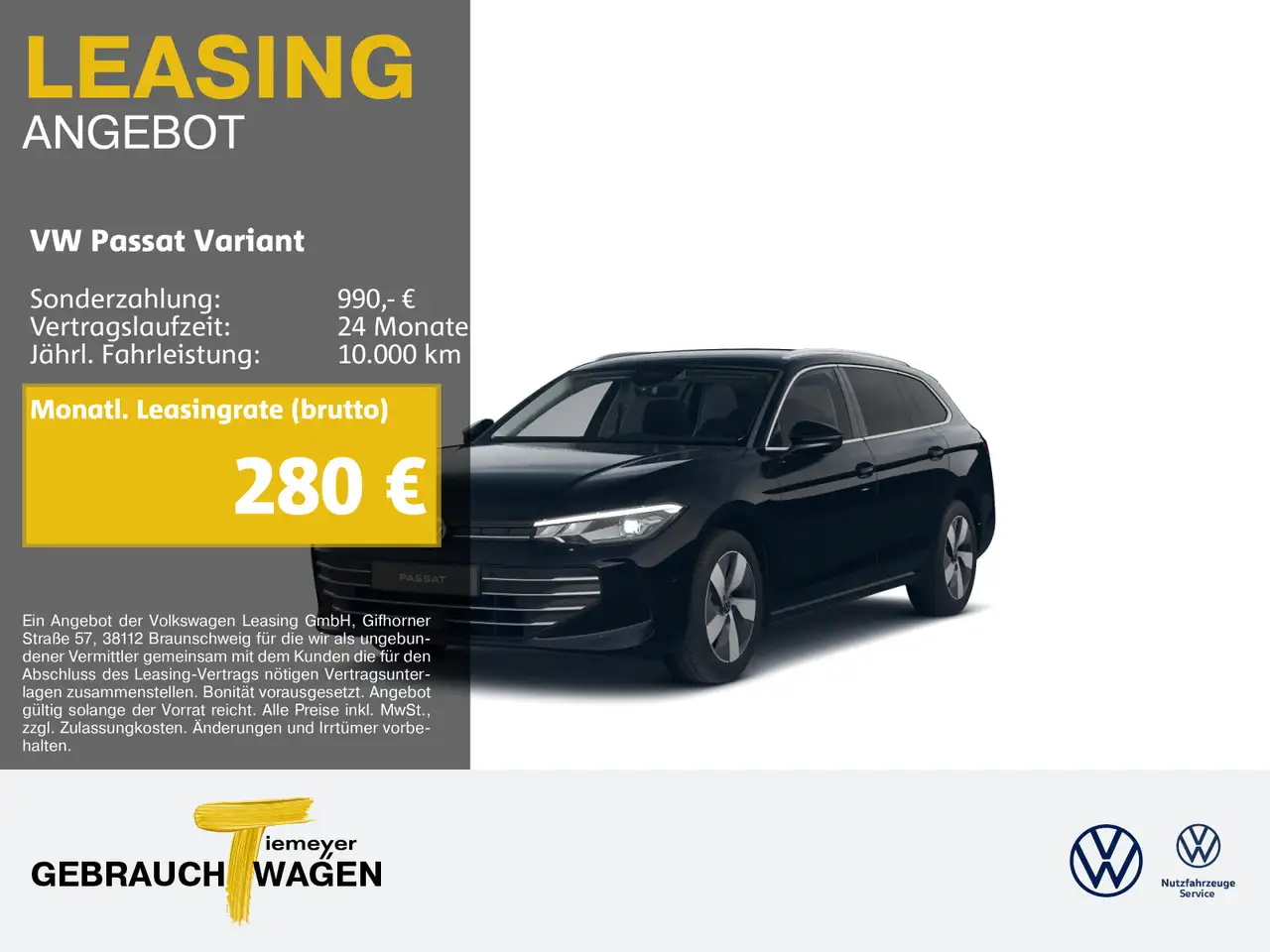 Volkswagen Passat Variant 1.5 eTSI DSG BUSINESS AHK 360° AS — photo 1 of 15
