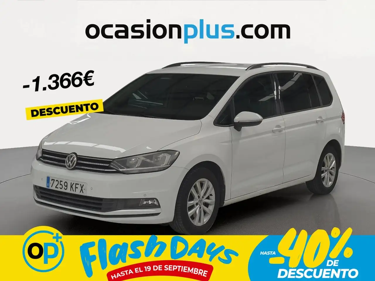 Volkswagen Touran 1.6TDI CR BMT Advance 85kW — photo 1 of 10