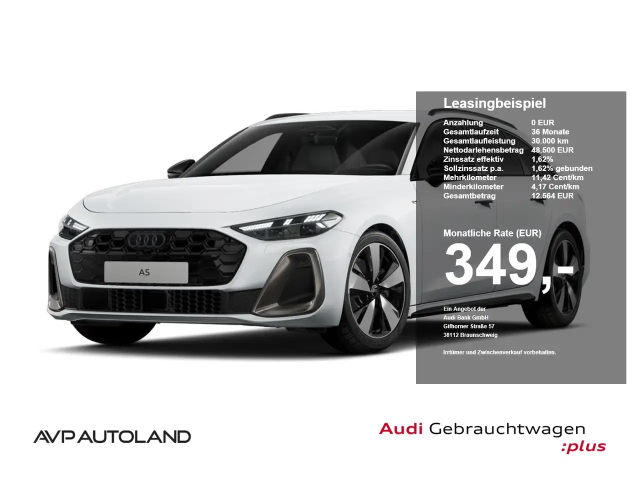 Audi A5 Avant TFSI 150 kW S tronic S Line | MATRIX — photo 1 of 9