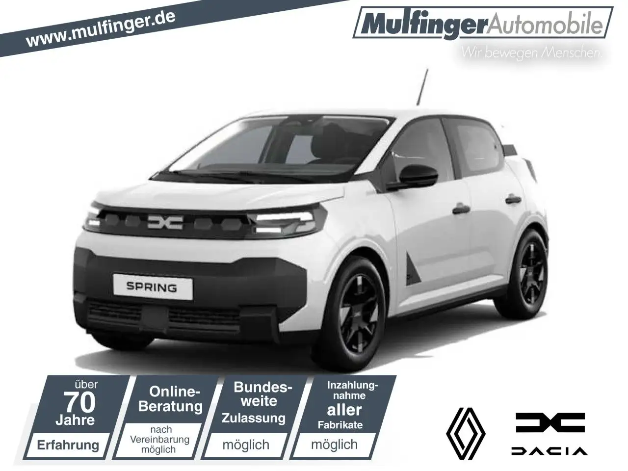 Dacia Spring ! NEUER ! EXPRESSION ! 100% ELEKTRISCH ! — photo 1 of 5