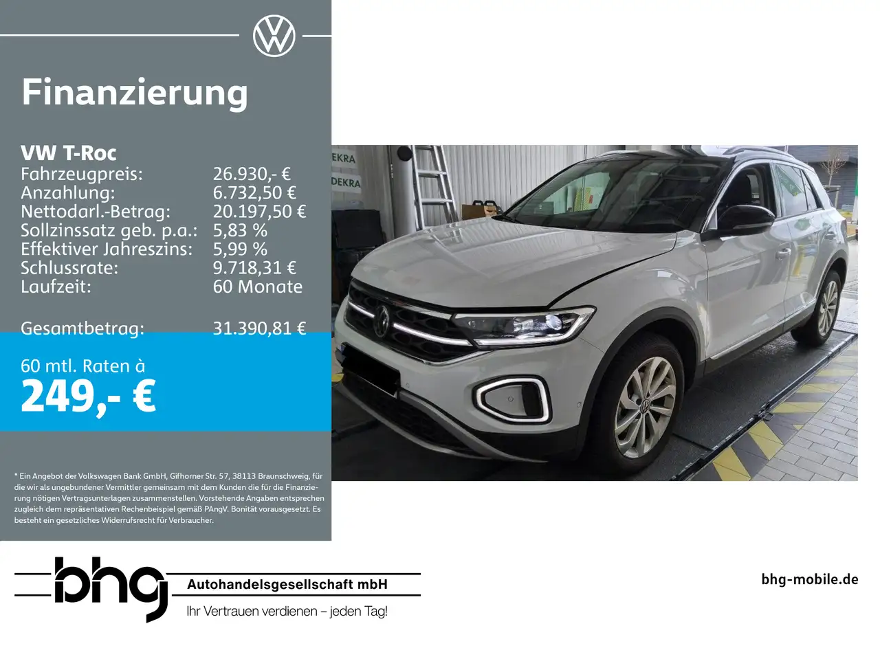 Volkswagen T-Roc 1.5 TSI Style DSG — photo 1 of 2