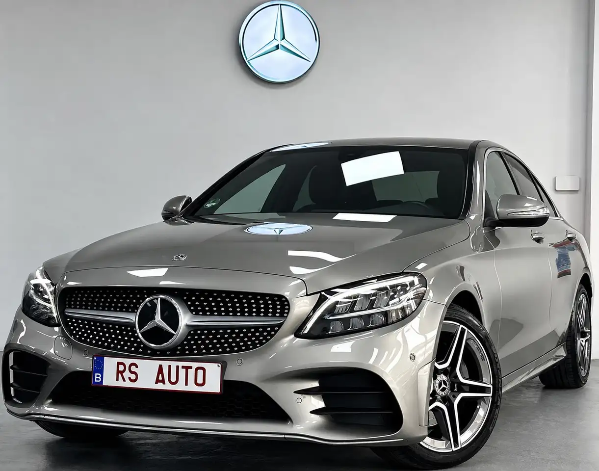 Mercedes-Benz C 180 d AMG LINE - GARANTIE 12 MOIS - LED - BI XENON - GPS - CAMERA - BLUETOOTH - SIEGES CHAUFFANT - AIRCO - PARFAIT ETA — photo 1 of 17