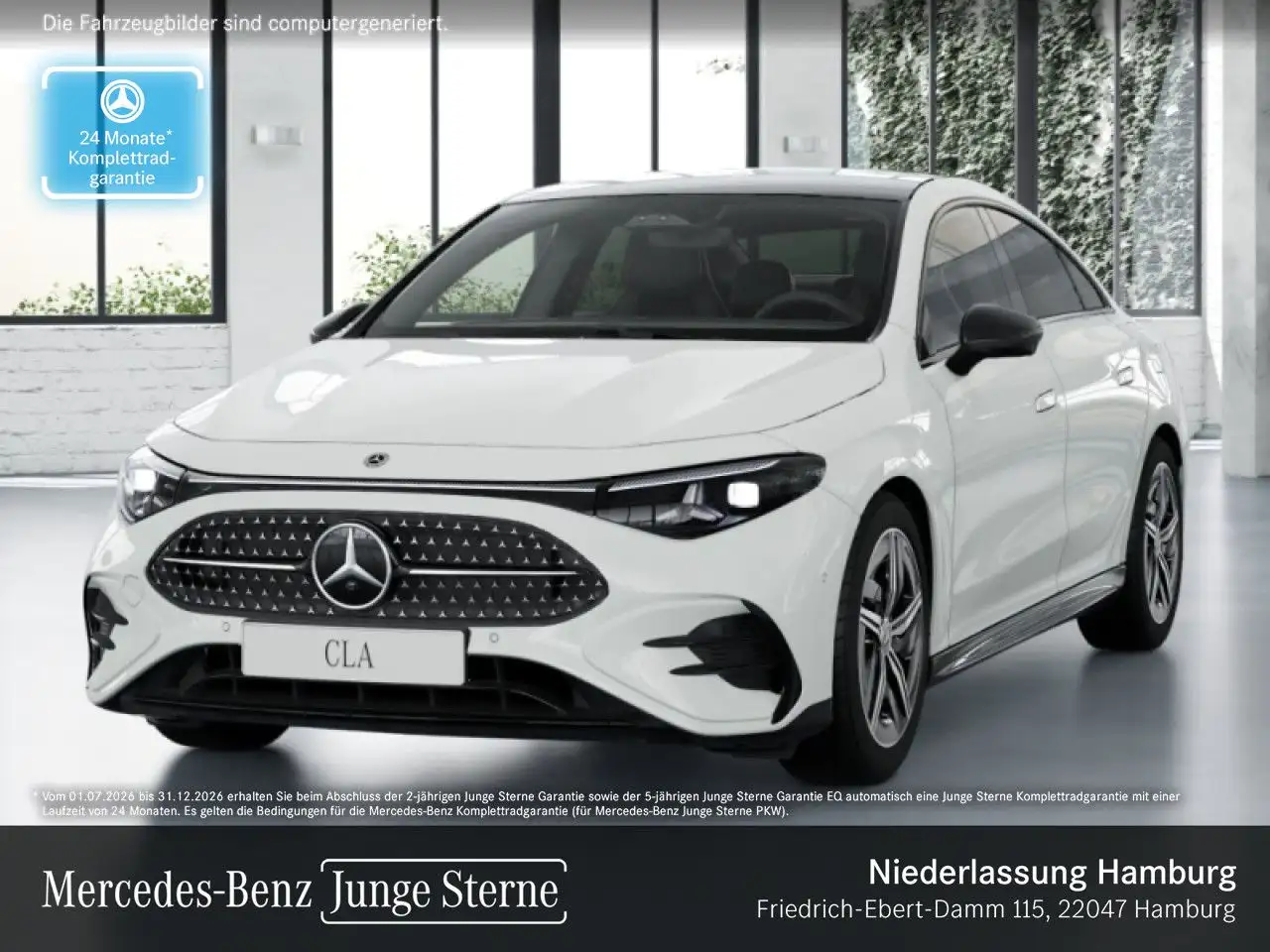 Mercedes-Benz CLA 200 AMG Pano LED Night Kamera Spurhalt-Ass PTS — photo 1 of 22