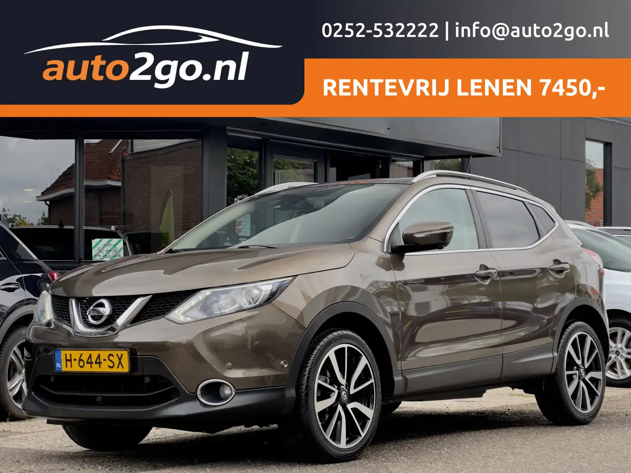 Nissan Qashqai 1.2 ACTIE! BETAAL NU 50% 7450 DE REST IN 2JR RENTE — photo 1 of 26