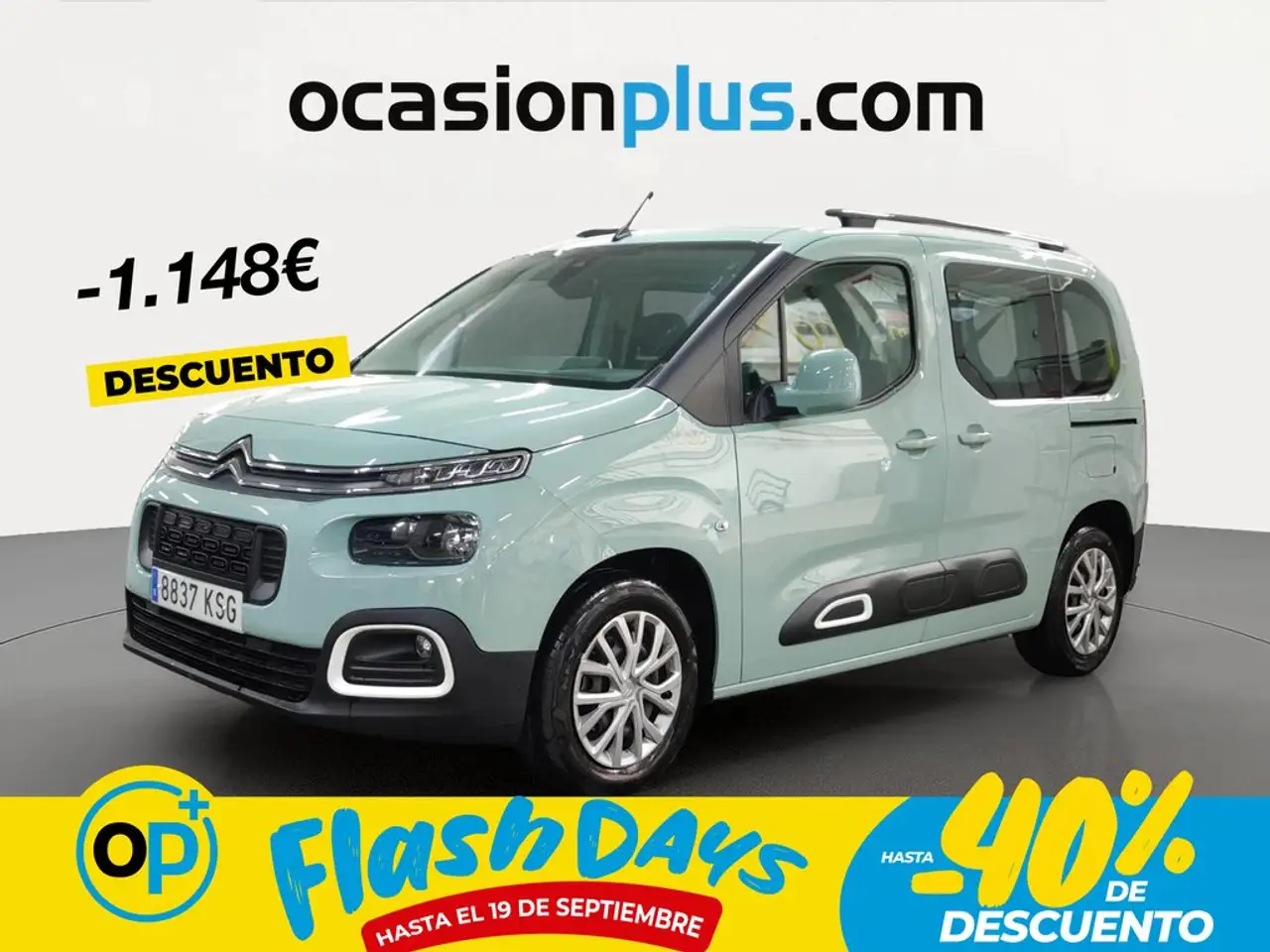 Citroen Berlingo BlueHDi S&S Talla M Feel 100 — photo 1 of 10