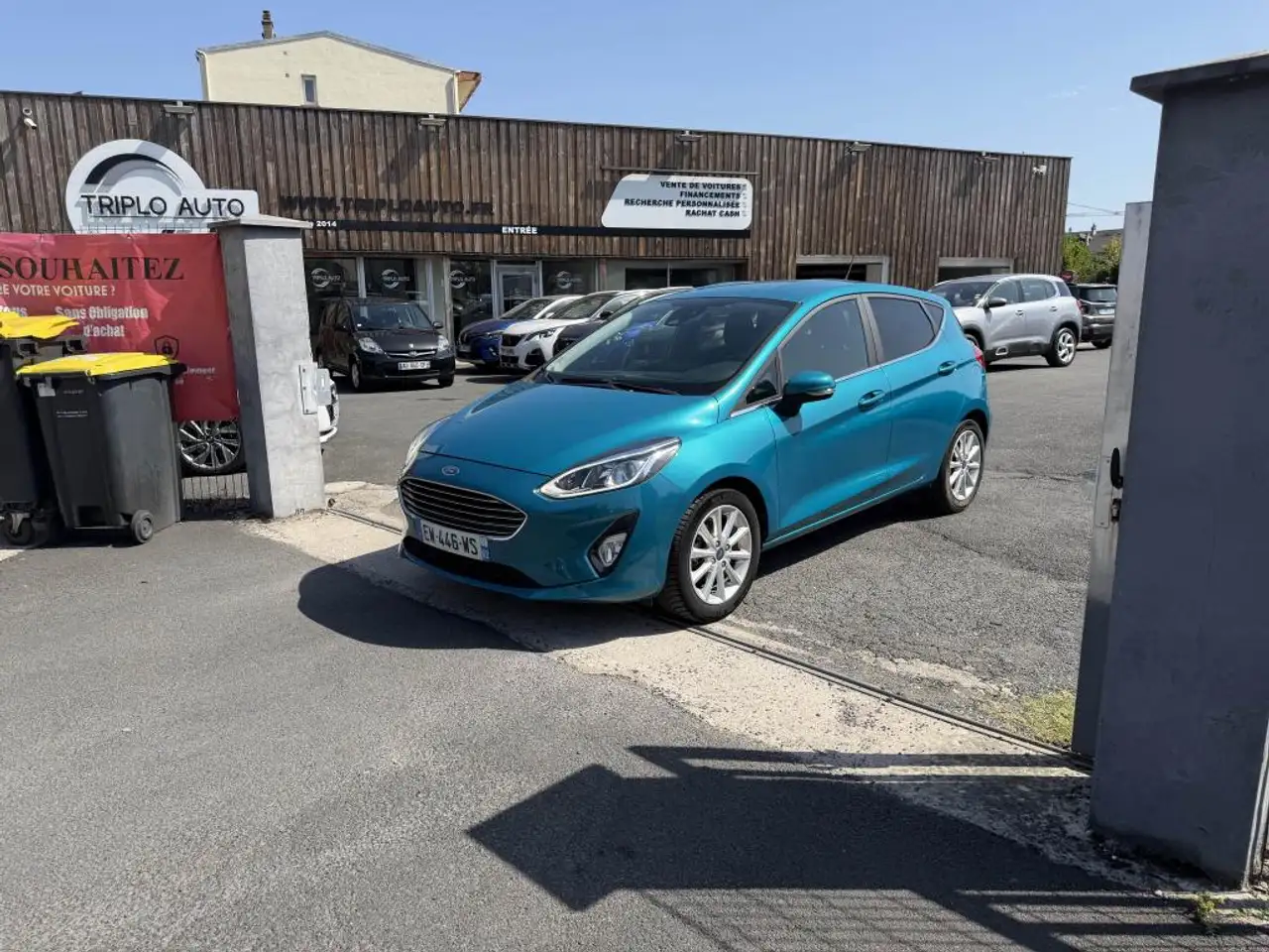 Ford Fiesta 1.5 TDCi - 85 S\u0026S Titanium gps + clim + radar AR — photo 1 of 34