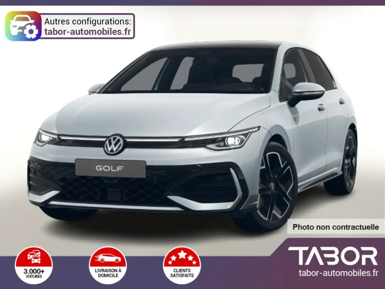 Volkswagen Golf 8 150 DSG R-Line Matrix G-5Ans — photo 1 of 10