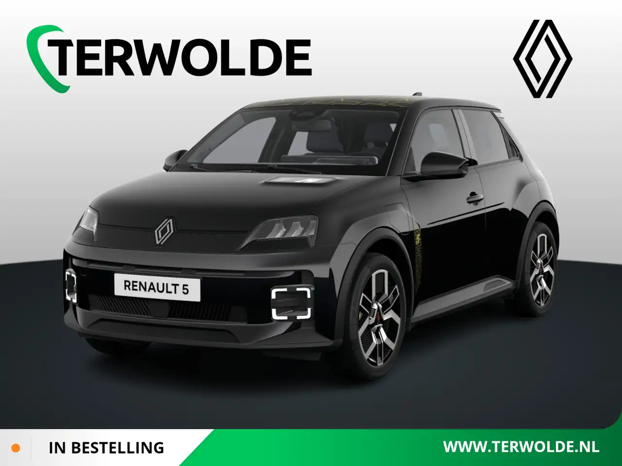 Renault R 5 Techno | Achteruitrijcamera | Dakstriping partern — photo 1 of 11