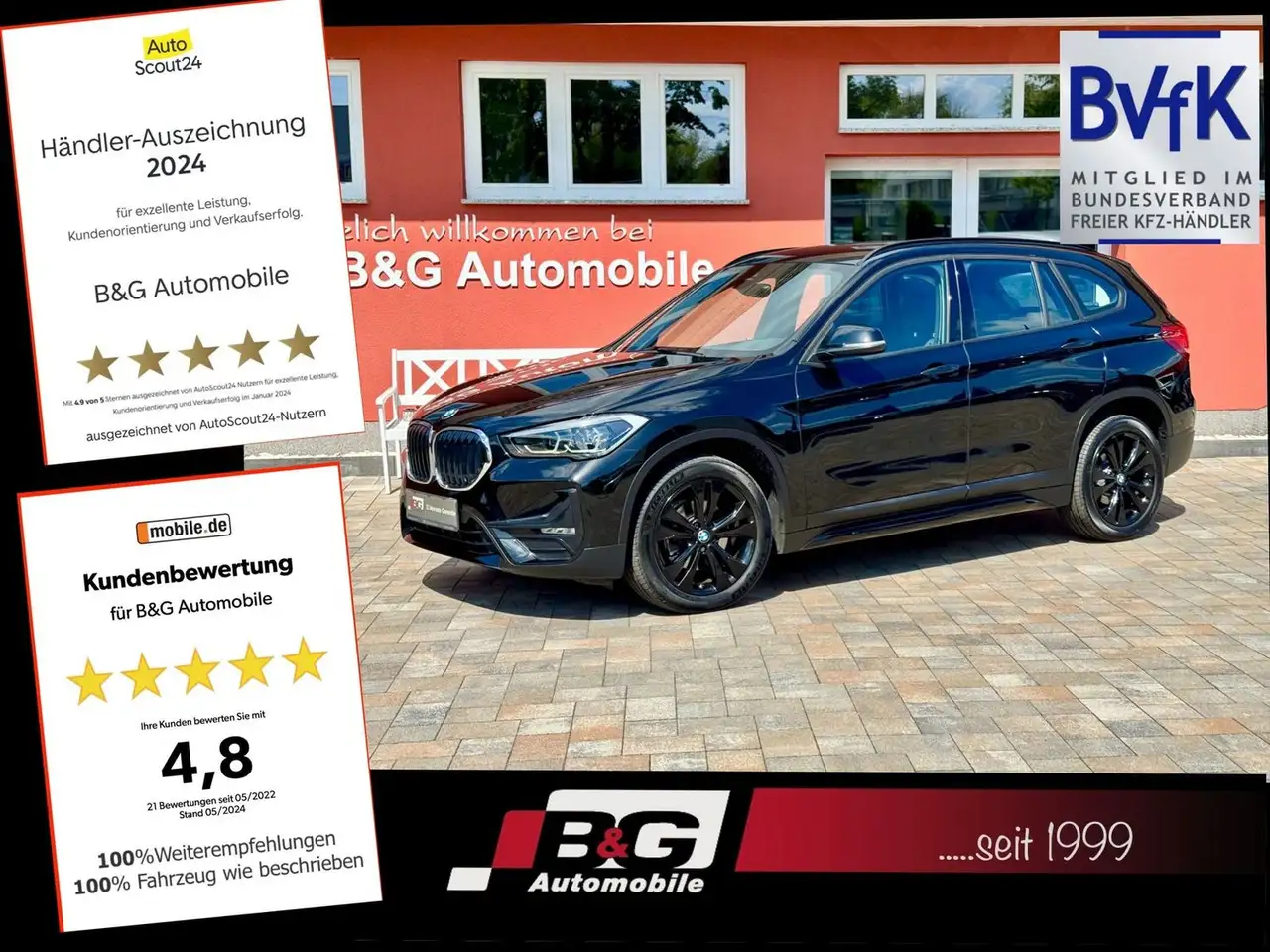 BMW X1 xDrive 18 d Sport Line*1Hd*Mwst* — photo 1 of 23