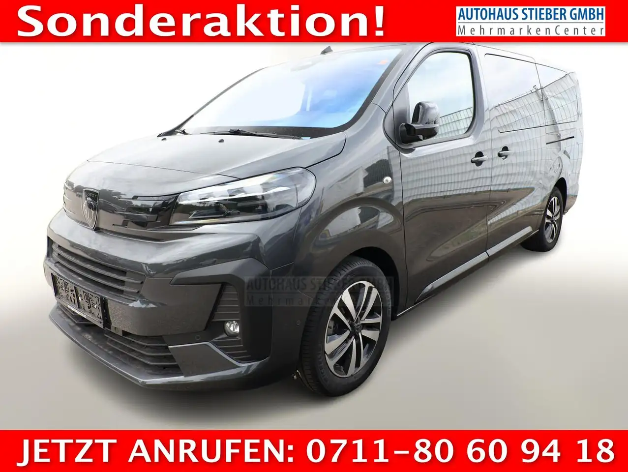 Peugeot Traveller Allure L3 Pano Kam Nav Leder SHZ Massa 130 kW (... — photo 1 of 13