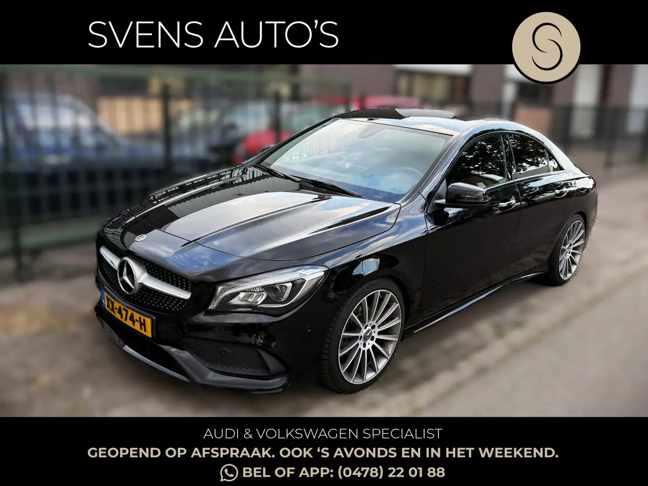 Mercedes-Benz CLA 180 AMG Night Edition Keyless|Groot Scherm|LED — photo 1 of 4
