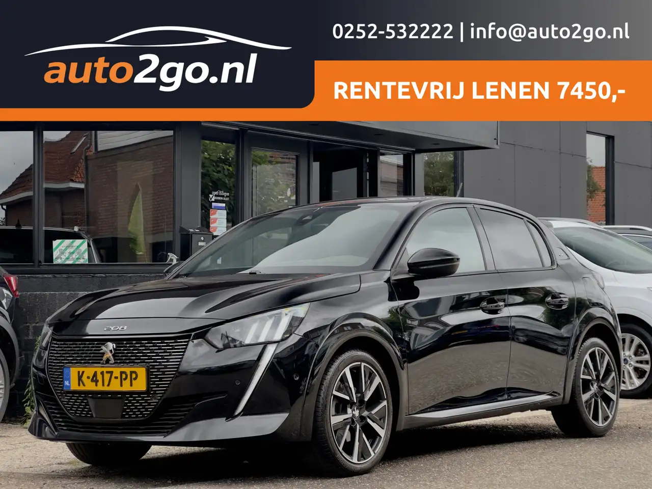 Peugeot 208 1.2 ACTIE! BETAAL NU 50% 7450 DE REST IN 2JR RENTE — photo 1 of 33