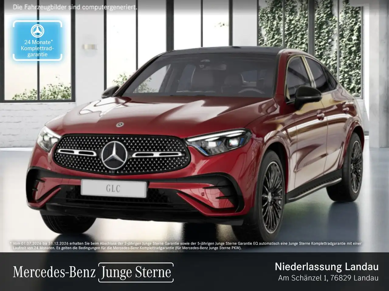 Mercedes-Benz GLC 450 d 4M AMG+NIGHT+PANO+360+AHK+BURMESTER+TOTW — photo 1 of 22