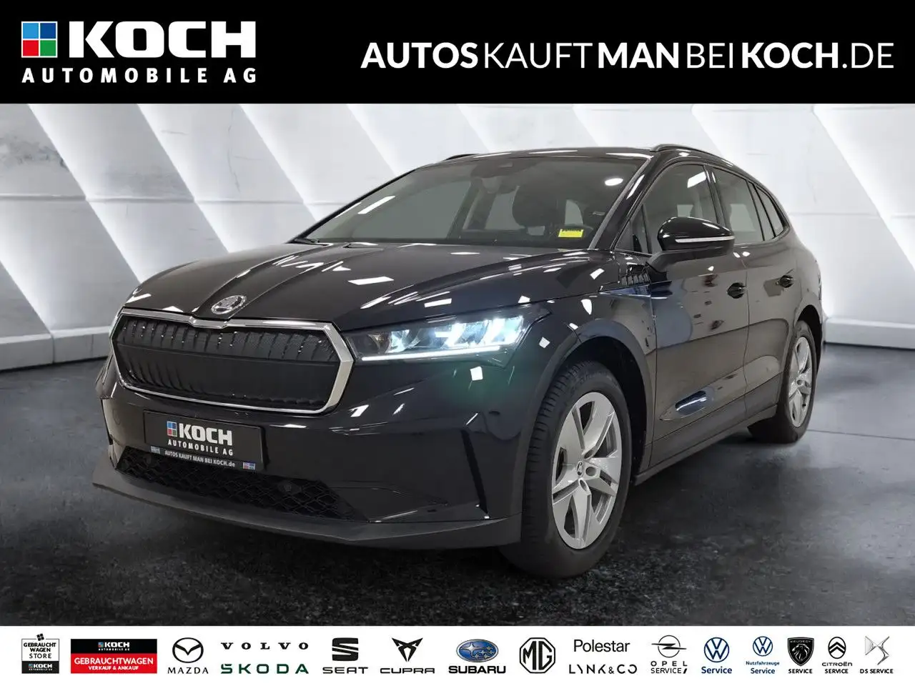 Skoda Enyaq 60 LED AHK SHZ NAVI PDC Bluetooth Klima — photo 1 of 36