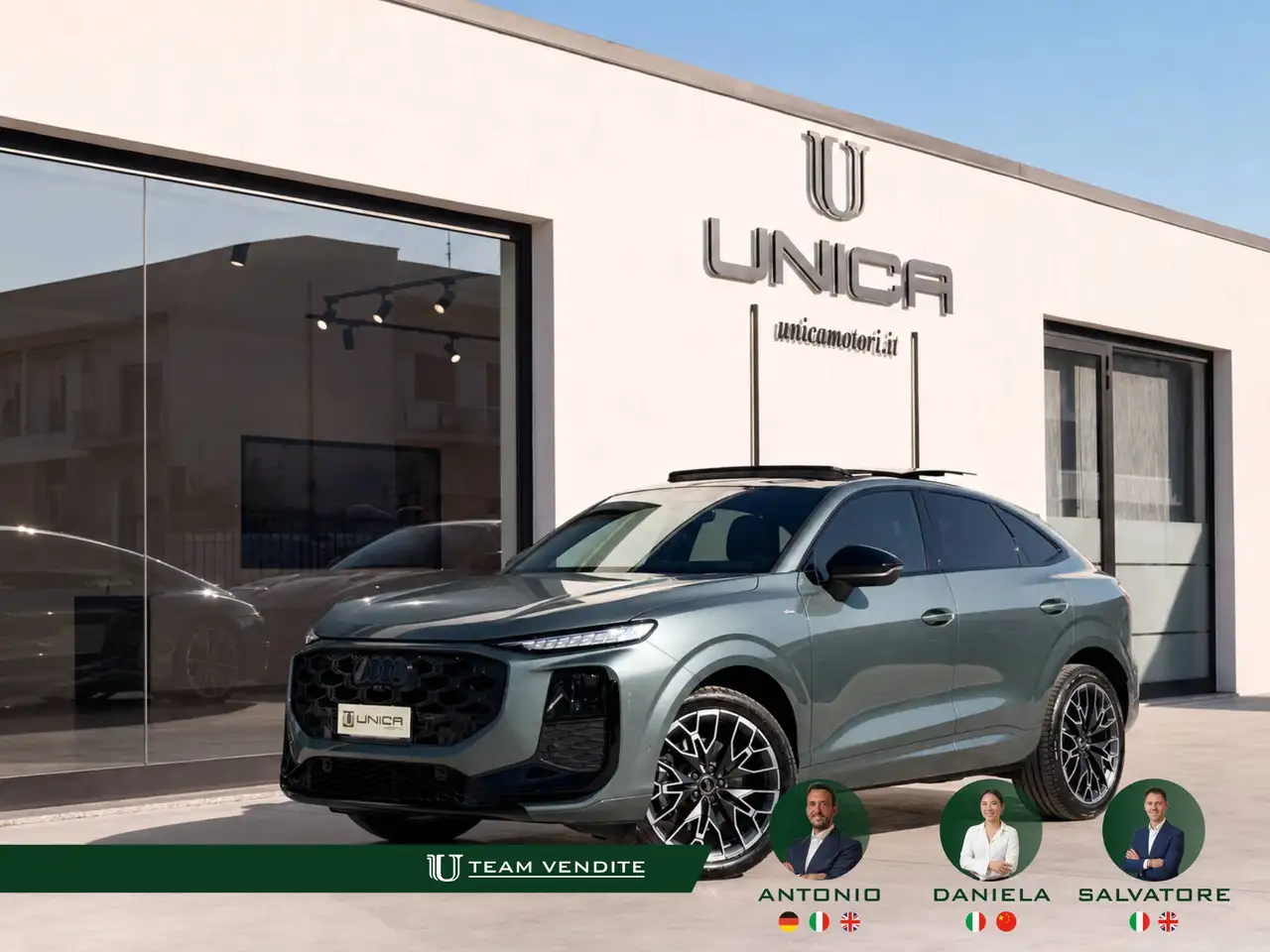 Audi Q3 Sportback 2.0 Tdi S Line 150cv S-Tronic IVA ESPOSTA — photo 1 of 15