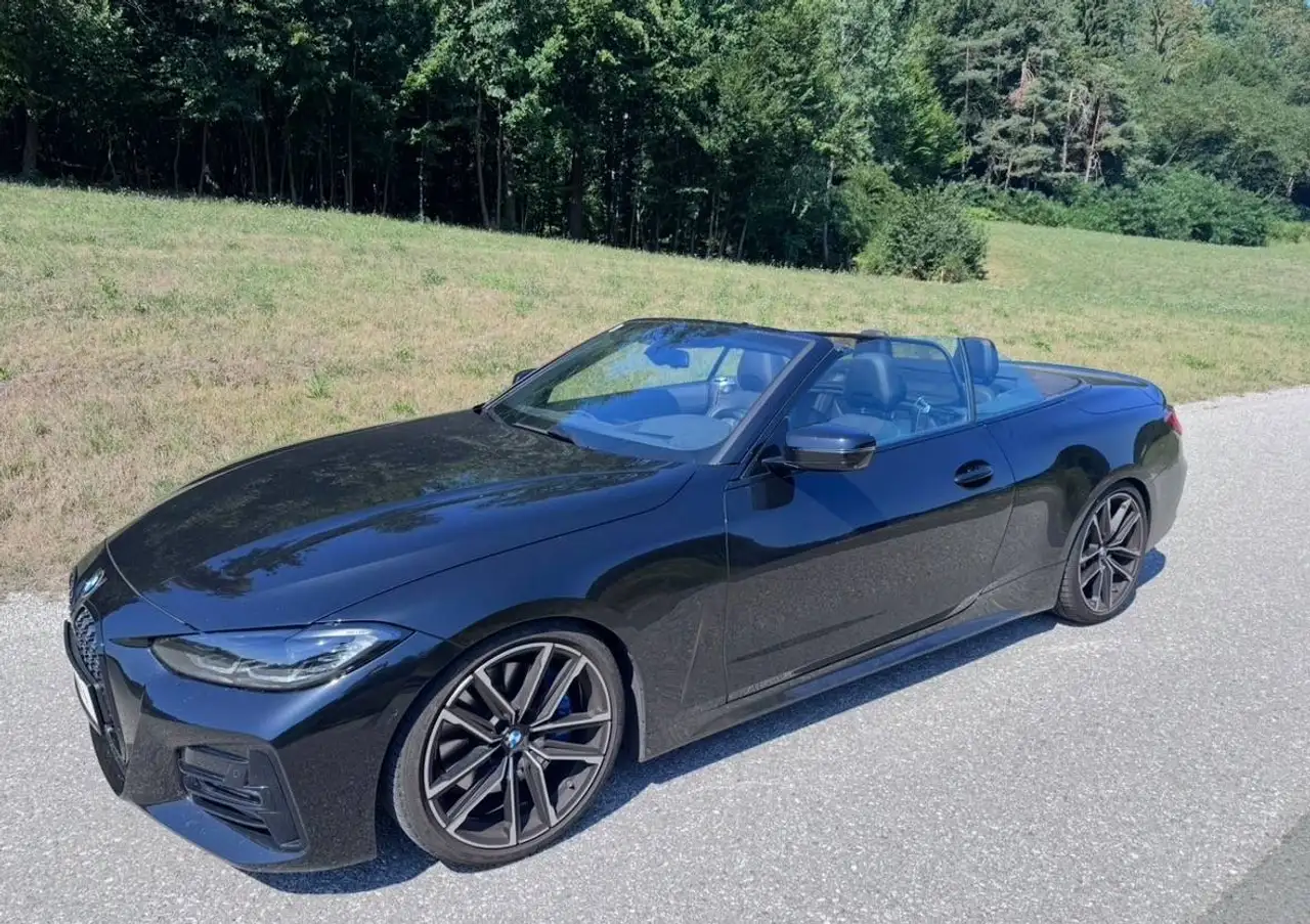 BMW 420 420d Cabrio M Sport Aut. M Sport LED AHK Extras etc — photo 1 of 10