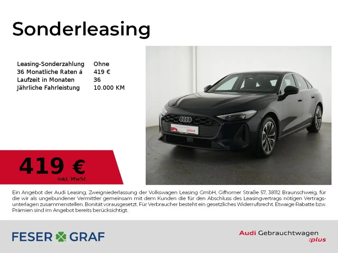 Audi A5 Lim. TFSI quattro S tronic Vir. Cockpit/Navi/ — photo 1 of 20