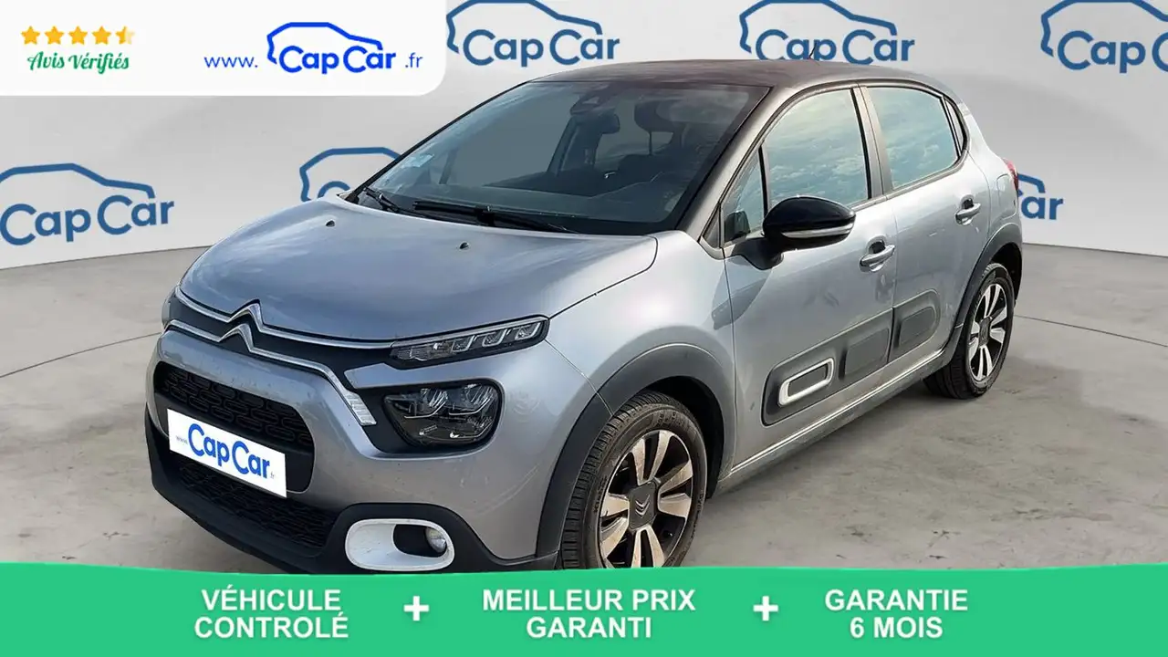 Citroen C3 III 1.2 Puretech 110 EAT6 Shine - 5 places Automatique — photo 1 of 29