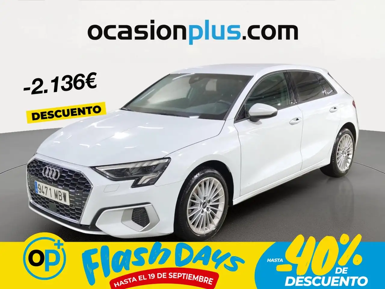 Audi A3 Sportback 30TDI Advanced — photo 1 of 10