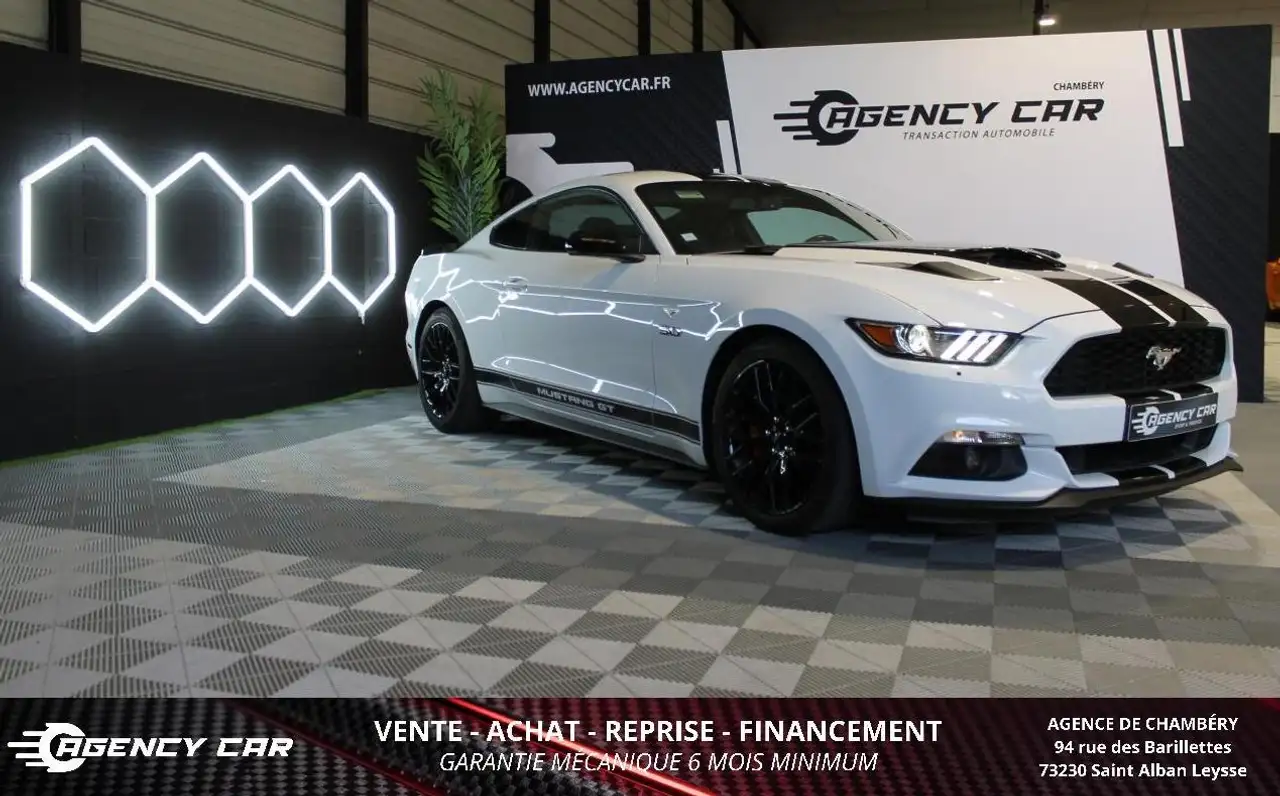 Ford Mustang GT Fastback 5.0 V8 - 421 - BVA -SIEGES CHAUFFANTS- CAMERA — photo 1 of 15