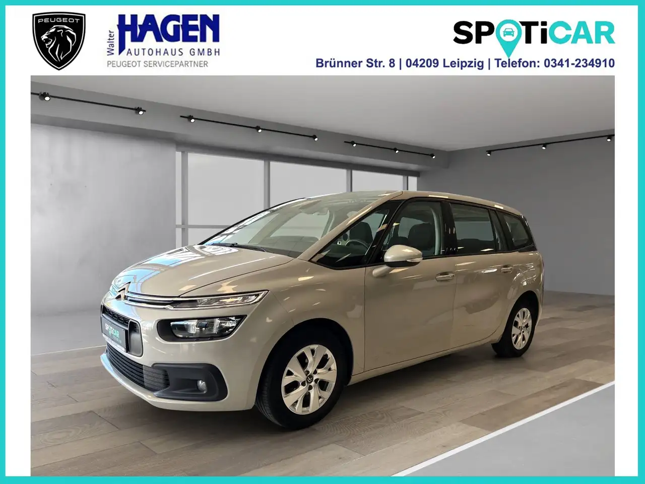 Citroen C4 SpaceTourer Grand C4 Spacetourer Feel 1.2 130 PT PDC/SHZ/DAB — photo 1 of 15