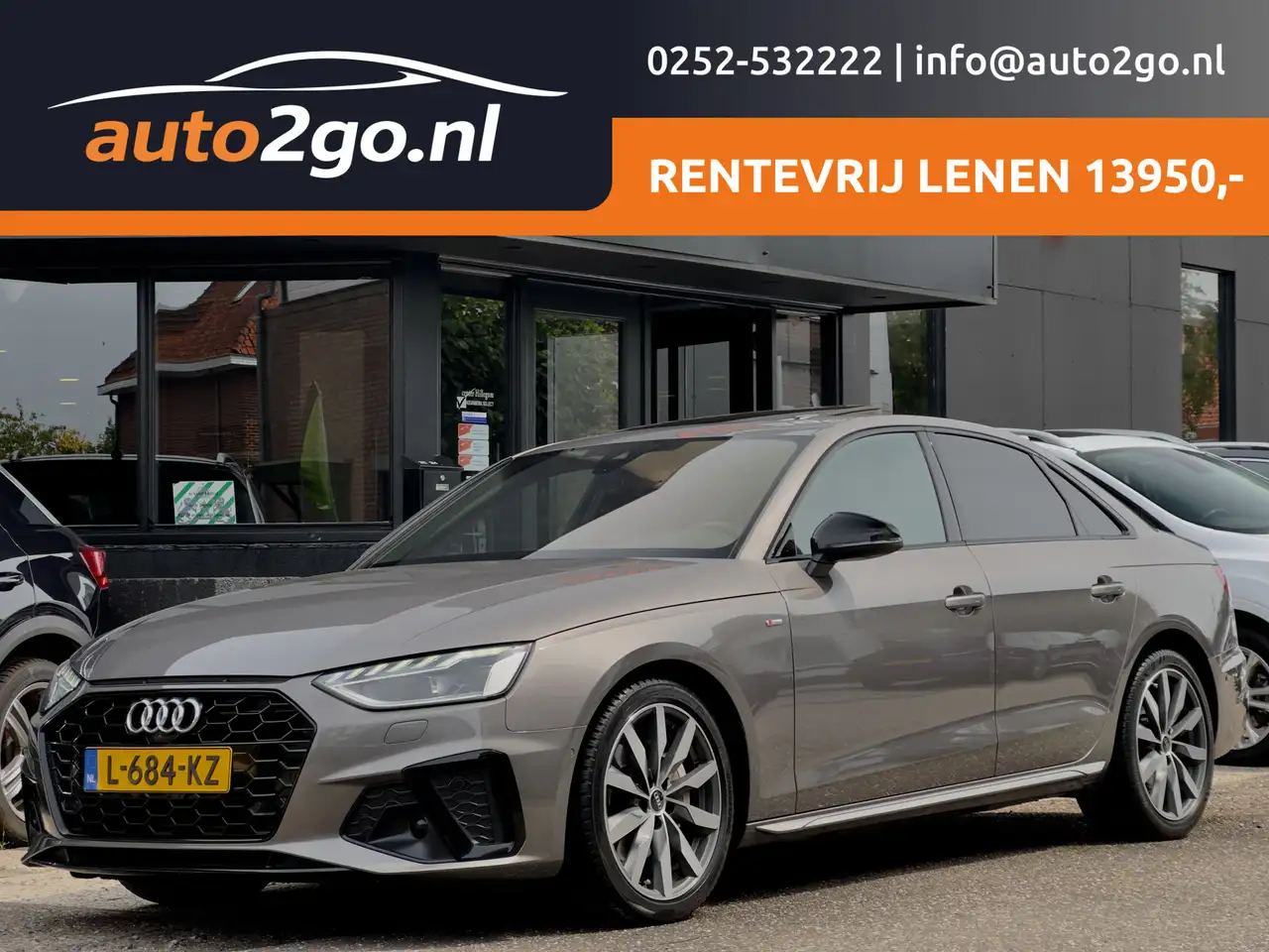 Audi A4 Limousine 40 TFSI ACTIE BETAAL NU 50% 13.950 DE RE — photo 1 of 32