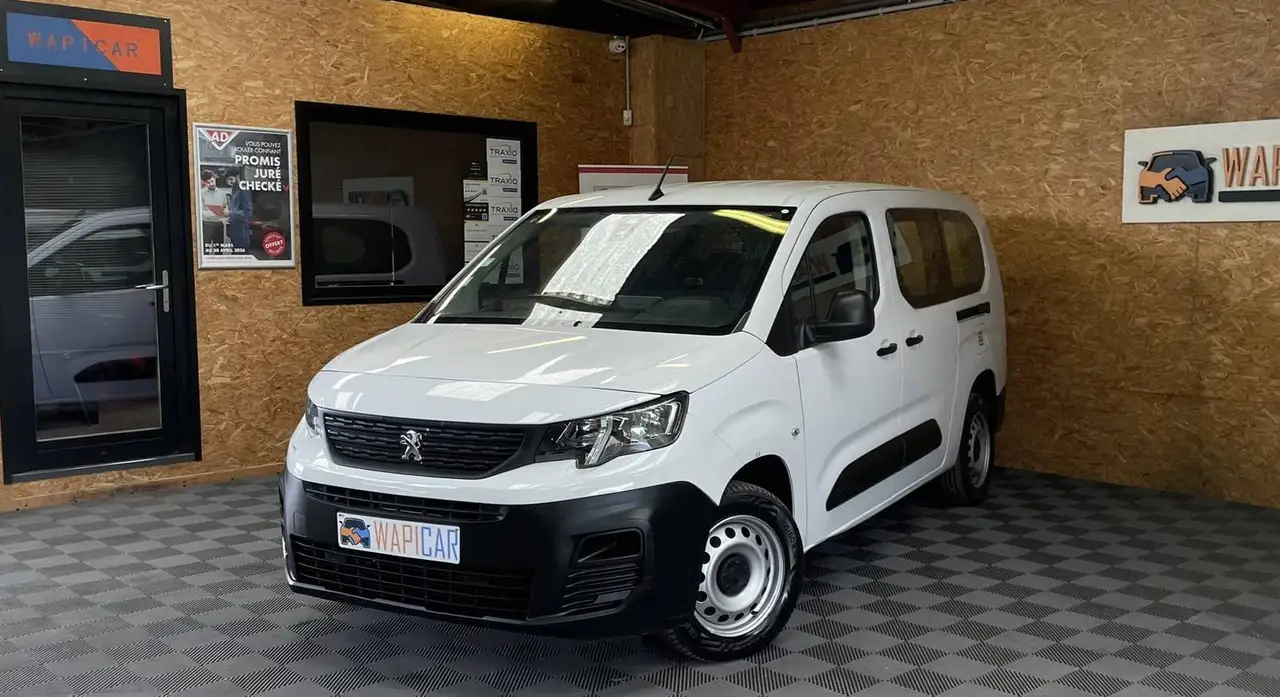 Peugeot Partner XL 1.5hdi Utilitaire eur6d * Garantie 1 à 3 ans * TVA récupérable — photo 1 of 15