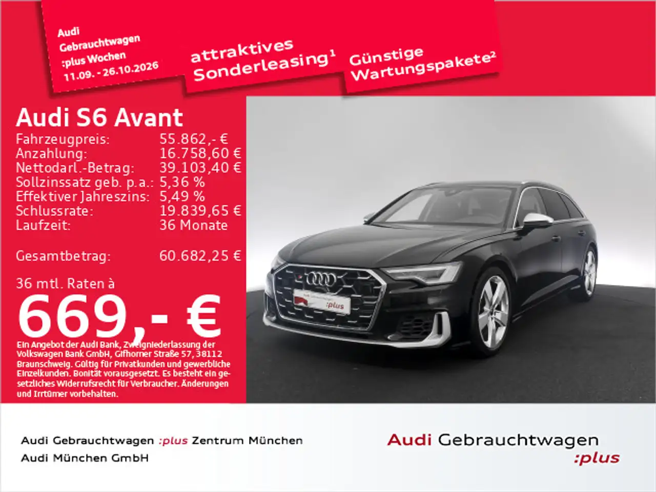 Audi S6 TDI qu. tiptr. Virtual/Navi+ — photo 1 of 26