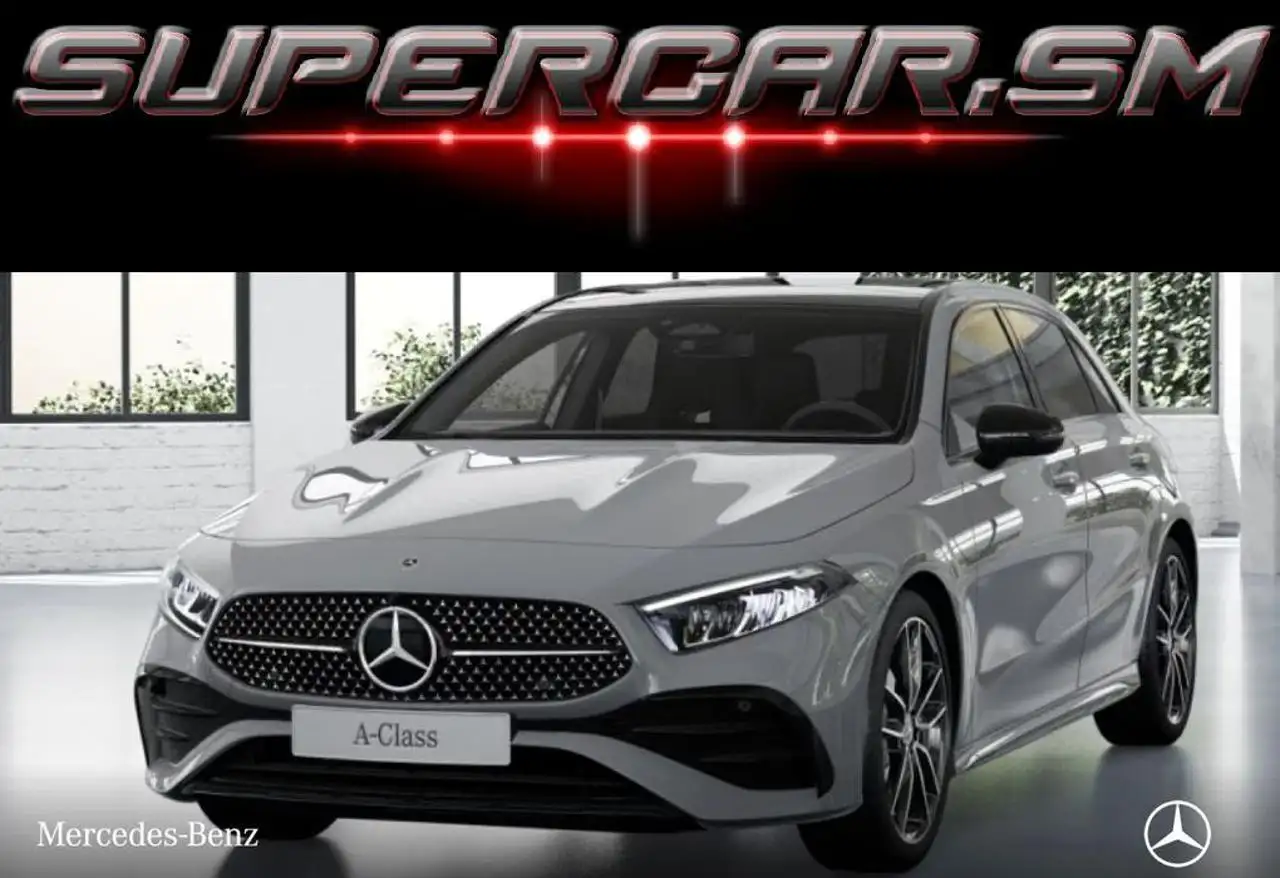 Mercedes-Benz A 200 D AMG PREMIUM PANORAMA NIGHT GRIGIO ALPI — photo 1 of 15
