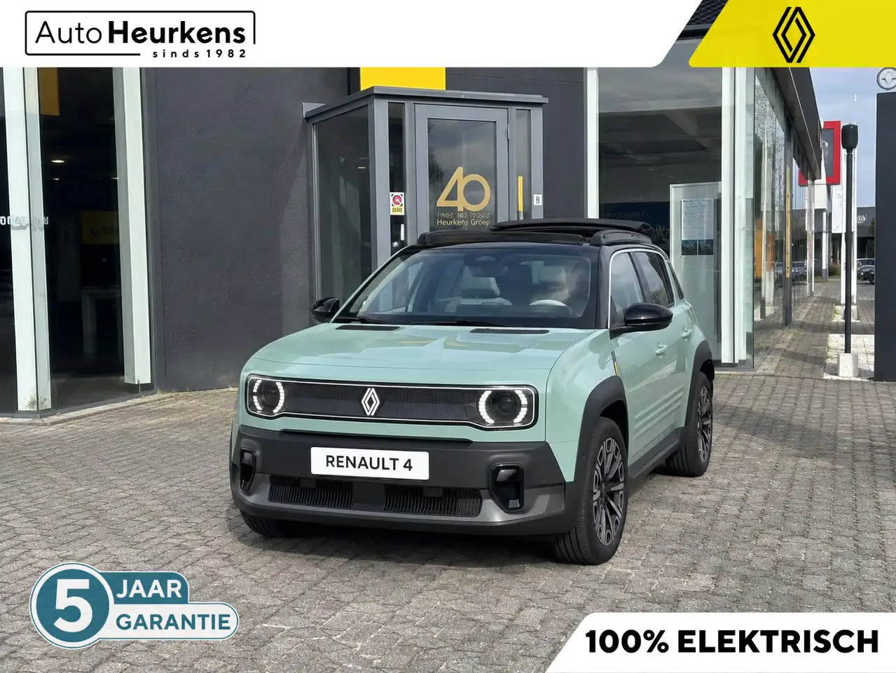 Renault R 4 Iconic “Plein Sud™” 150 pk Comfort Range l Meer da — photo 1 of 7