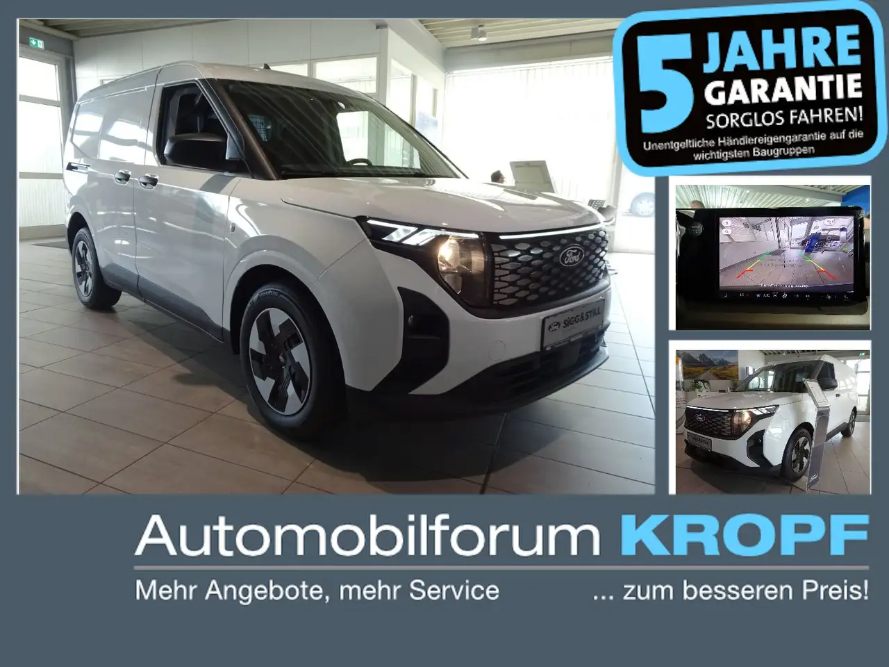 Ford Transit Courier E- Kasten Trend NAVI*SHZ*CAM*PDC — photo 1 of 15