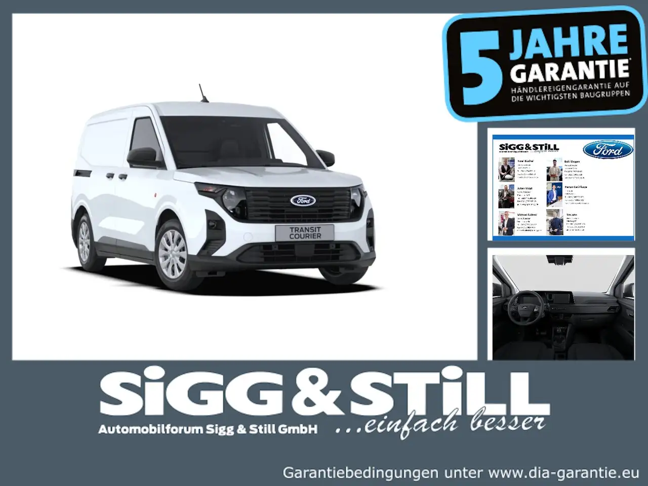 Ford Transit Courier Kasten Trend 1.5I CAM*SHZ*PDC*LHZ — photo 1 of 13