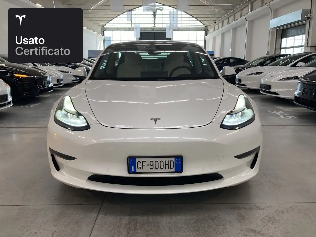 2021 Tesla Model 3 Long Range AWD, photograph 3