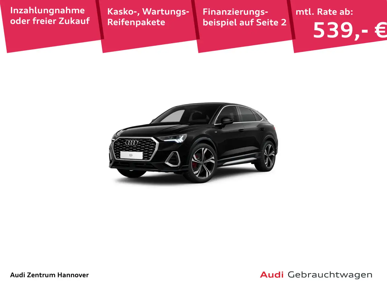 Audi Q3 S line 45 TFSI quattro virtual DAB — photo 1 of 10