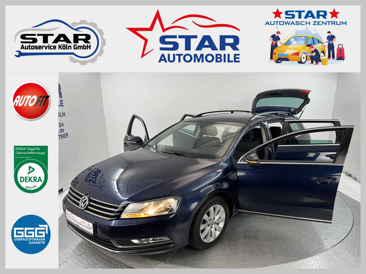 Volkswagen Passat Variant Passat Var. 1.4 TSI BMT 16V Comfortline BlueMotion/BMT Paket: Licht + Sicht uto-Hold-Funktion Berganfahr — photo 1 of 40