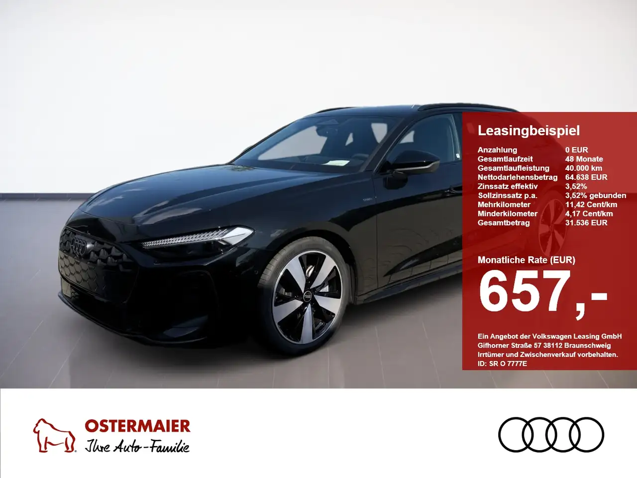 Audi A5 Avant e-hybrid e-hybrid quattro 220 kW Stronic S-L — photo 1 of 13