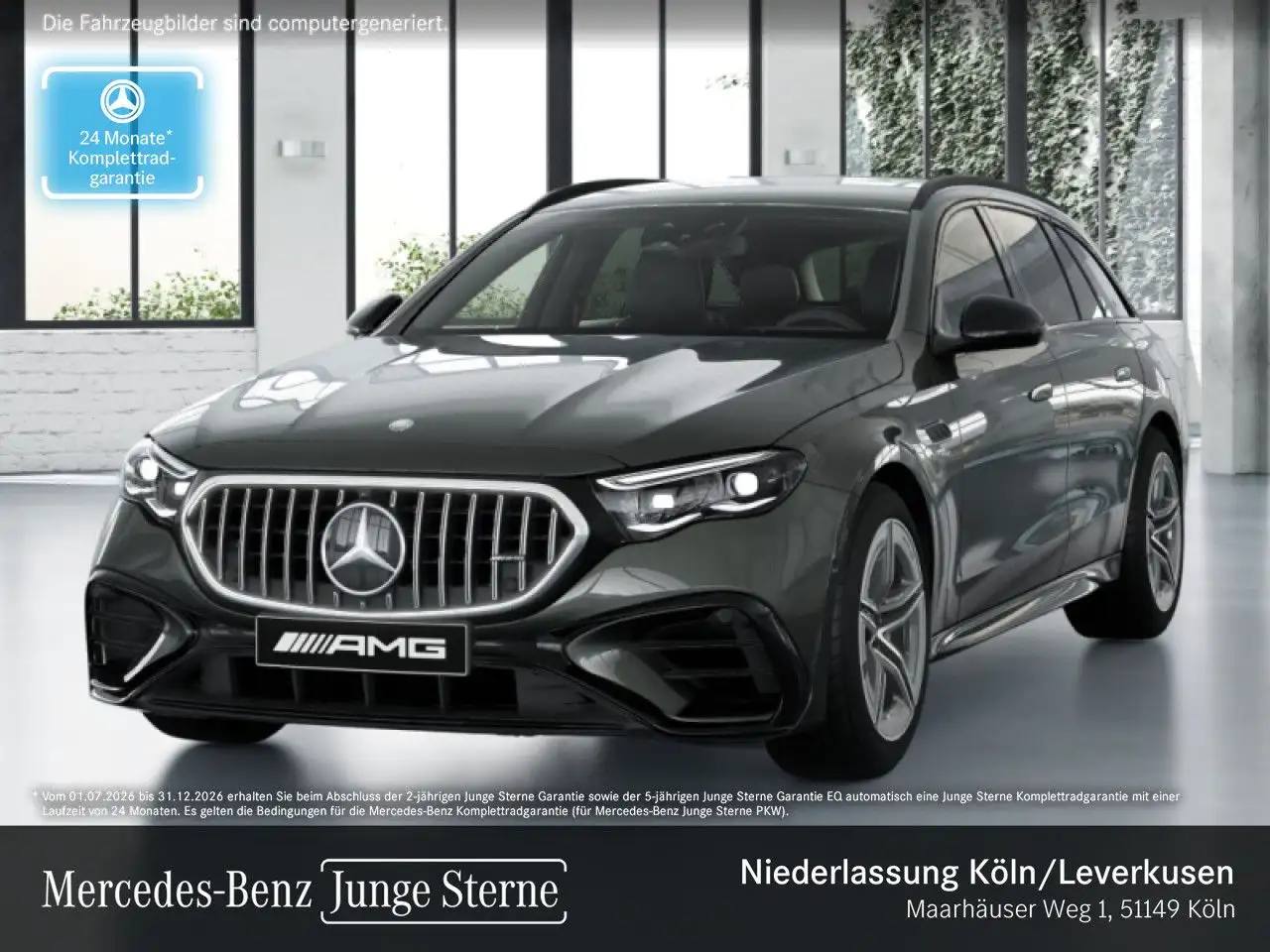 Mercedes-Benz E 53 AMG T 4M Hybrid Driversp Fahrass 360° Distr. — photo 1 of 23