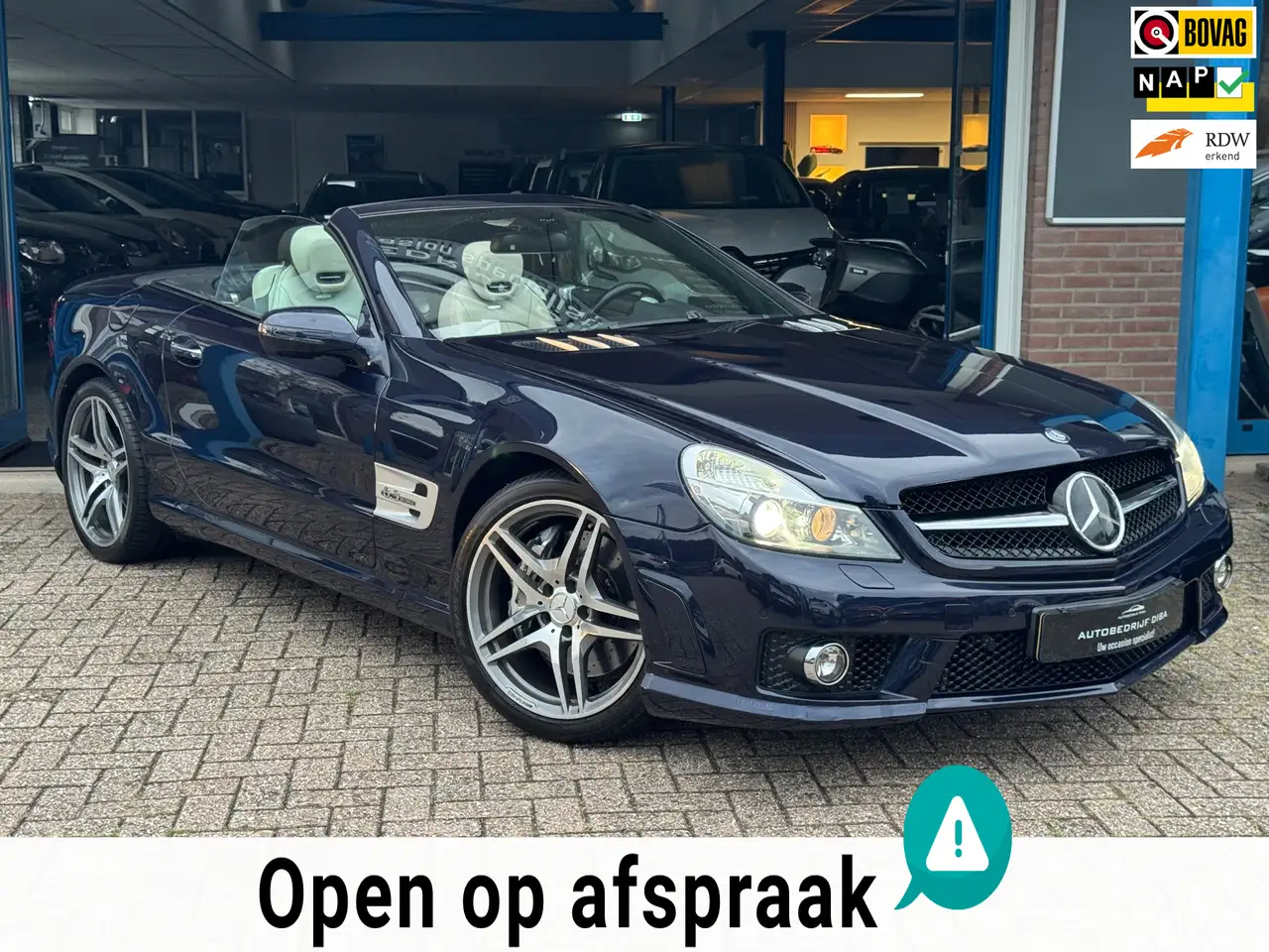 Mercedes-Benz SL 63 AMG 2009 CABRIO FULL NAP NL Auto! — photo 1 of 15