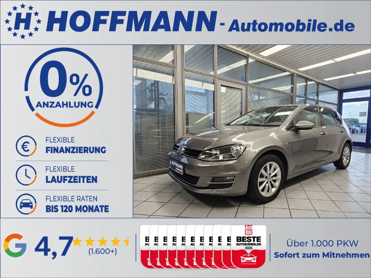 Volkswagen Golf Lounge Klimaautomatik,Sitzheizung,PDC 2x — photo 1 of 25