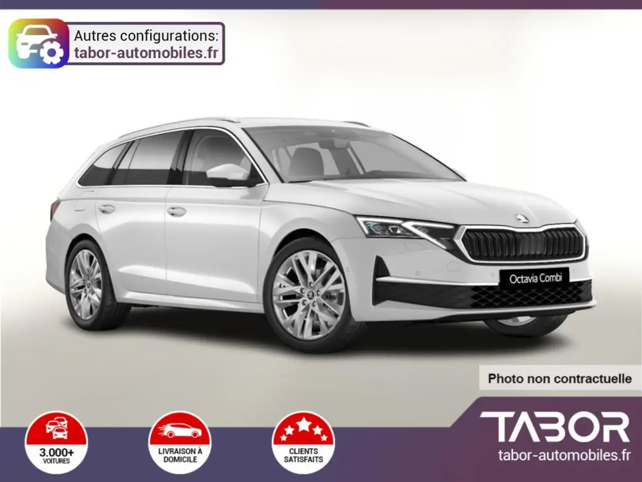 Skoda Octavia Combi 150 DSG Cuir Matrix HUD 360 — photo 1 of 10