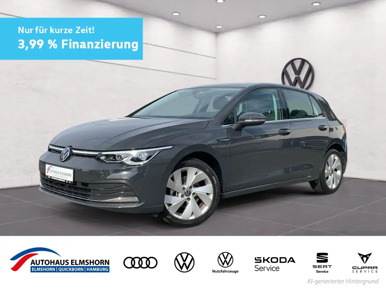 Volkswagen Golf VIII Style 1.5 eTSI DSG APP PDC SHZ — photo 1 of 22