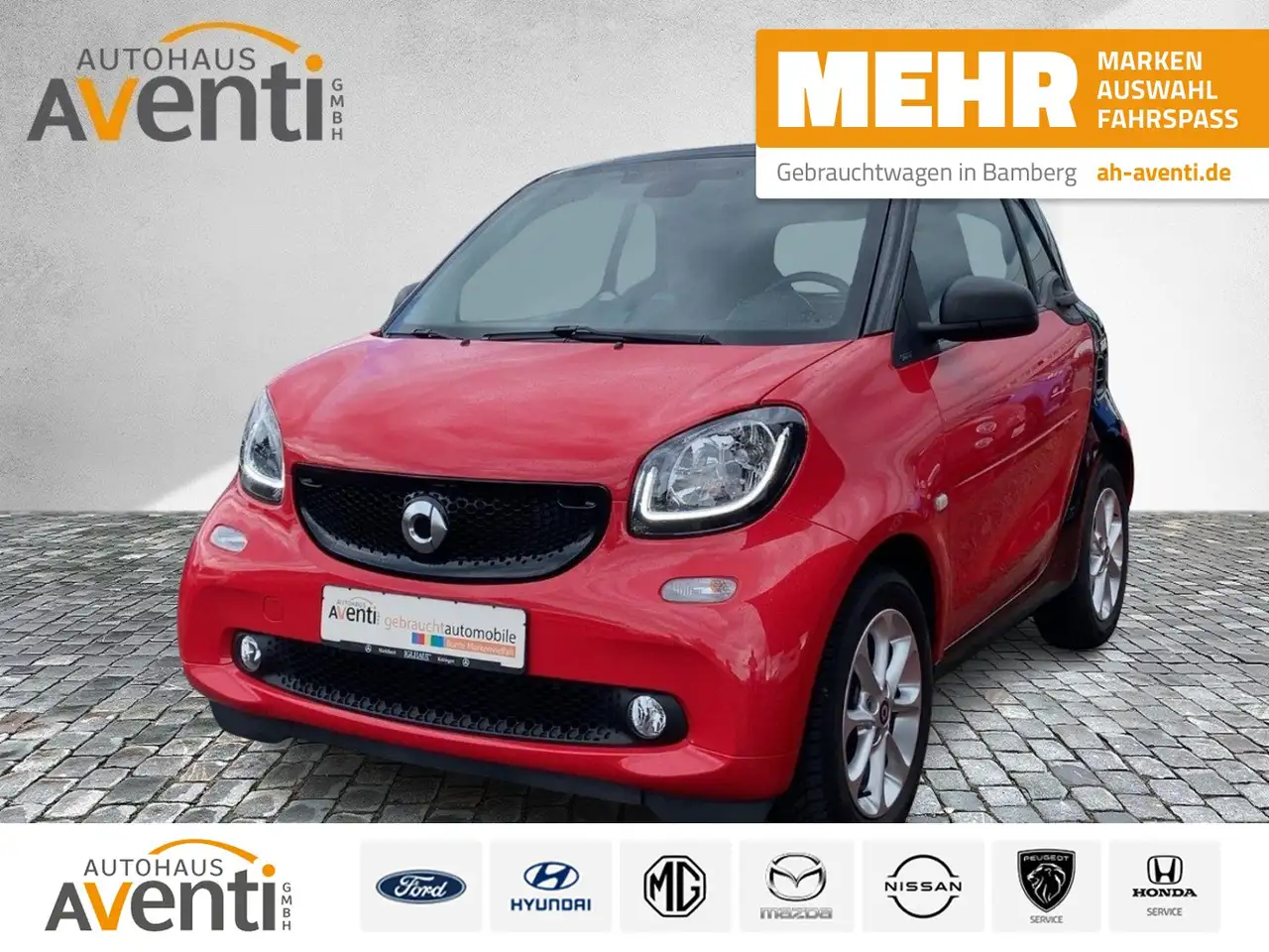smart forTwo coupe passion SHZ*LED*Pano*AUT*Tempomat*LM — photo 1 of 23