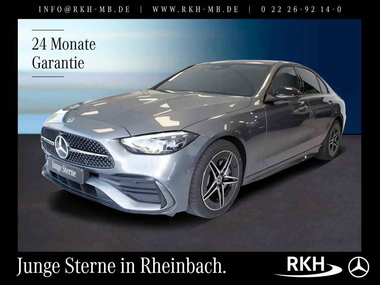 Mercedes-Benz C 180 C 180 AMG AHK/360°/Totw./Night/LED/Memory — photo 1 of 21