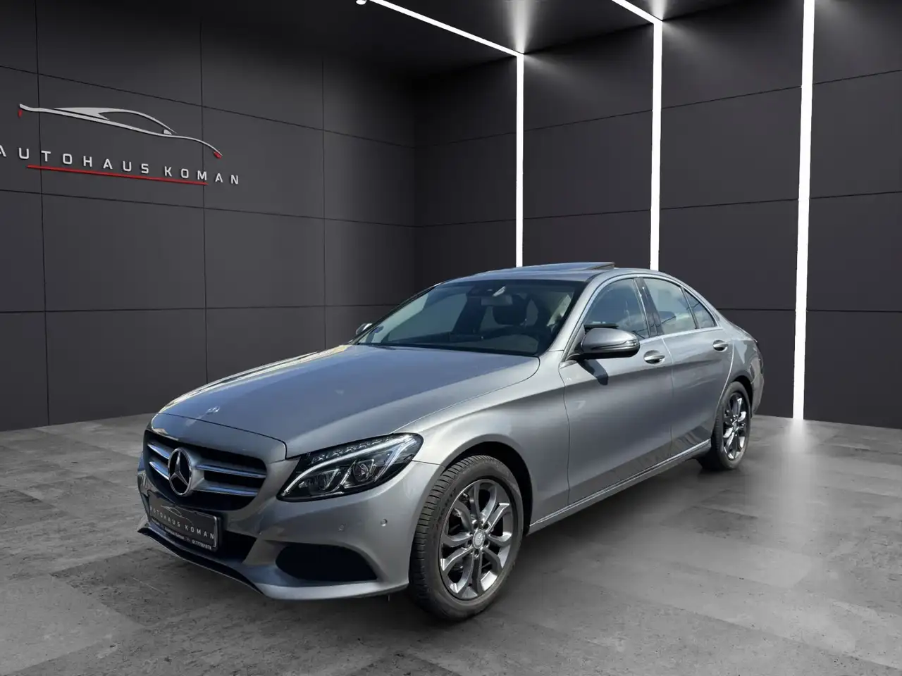 Mercedes-Benz C 180 C180 AVANTGARDE*AUTOM.*PDC*NAVI*LEDER*S.DACH — photo 1 of 27