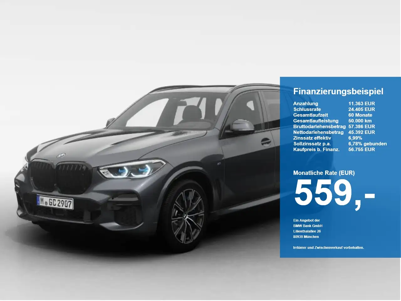 BMW X5 xDrive 30d M-Sport DisKey ACC Laser Aktivlkg. — photo 1 of 11