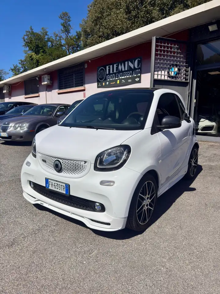 smart forTwo fortwo BRABUS 0.9 Turbo twinamic Parisblue — photo 1 of 14