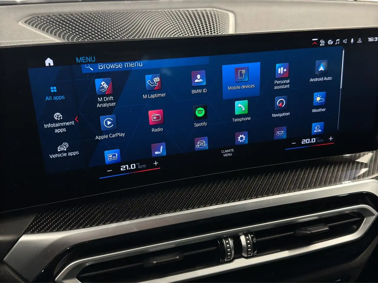 2024 BMW M3 Competion M Race xDrive Touring°HUD°LASER°HK°, photograph 12